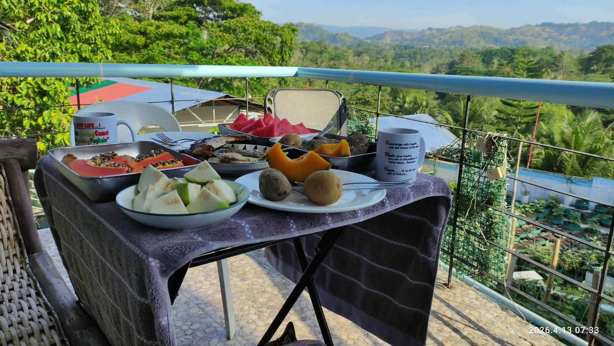 Fiber-densed breakfast in Buenakapok